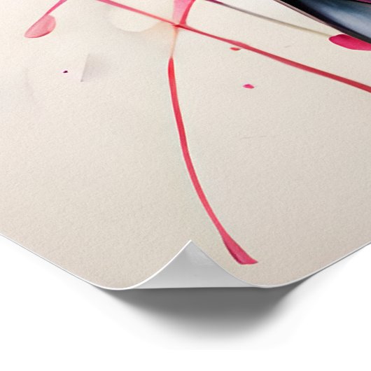 Alien Splash Paint Poster (Hoek)