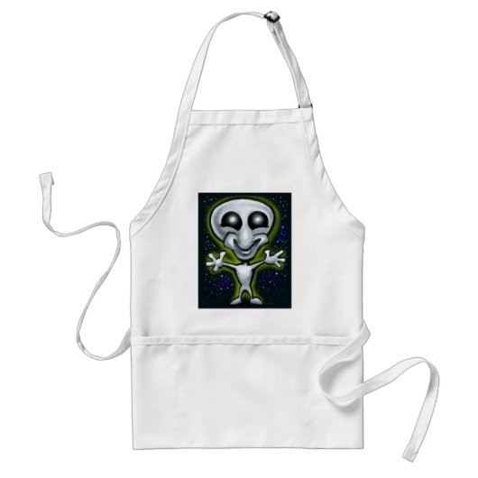 Alien Standaard Schort (Voorkant)