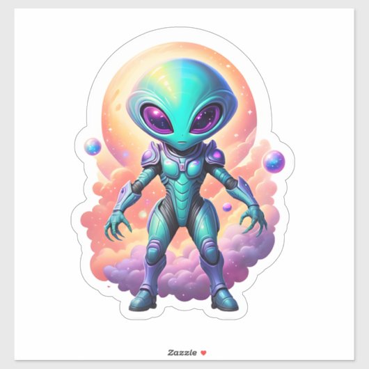 Alien Sticker (Vel)