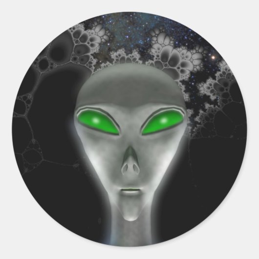 Alien Sticker (Voorkant)