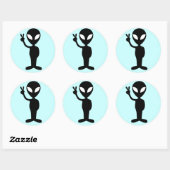 Alien Stickers Decals (Vel)