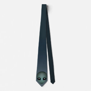 Alien Stropdassen geven grijze Alien Necktie Alien
