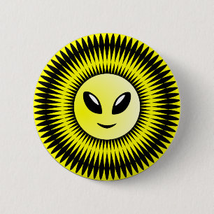 Alien Sun Ronde Button 5,7 Cm
