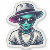 Alien Swag Sticker (Voorkant)