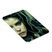 Alien Tech Girl Science Fiction Magneet (Rechterzijde)