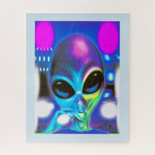Alien-teller Legpuzzel