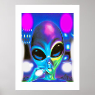 Alien-teller Poster