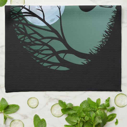 Alien Towel Party Custom Alien E.T. Tea Towels Theedoek (Gevouwen)