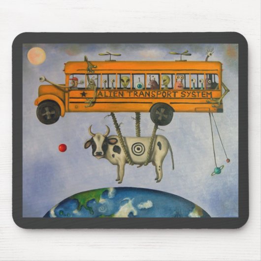 Alien-transportsysteem Muismat (Voorkant)
