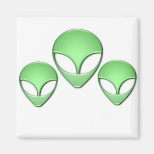Alien Trio Magnet Magneet