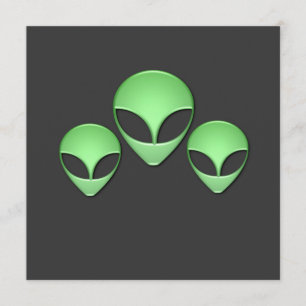 Alien Trio Uitnodiging