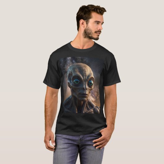 ALIEN UAP UFO par Juan Cabana T-Shirt (Devant entier)