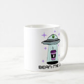 Alien UFO Coffee Cup Koffiemok (Voorkant rechts)