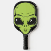 Alien UFO-complottheorie Pickleball Paddle (Voorkant)