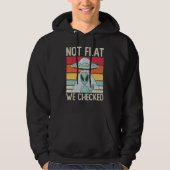 Alien Ufo Not Flat We Checked Alien 1 Hoodie (Voorkant)
