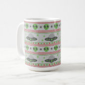 Alien Ugly KerstSweater Koffiemok (Voorkant links)