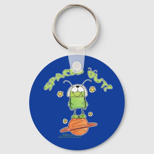 Alien uitgespaard sleutelhanger (Voorkant)