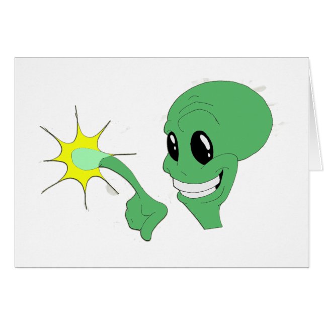 Alien vert (Devant horizontal)