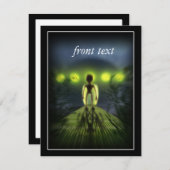 Alien Visitor Kaart (Voorkant / Achterkant)