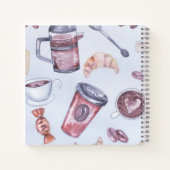 Alien voor de koffie notitieboek (Achterkant)