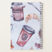 Alien voor de koffie notitieboek (Achterkant)