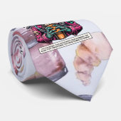 Alien voor de koffie stropdas (Opgerold)