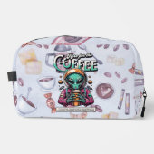 Alien voor de koffie toilettasje (Voorkant)