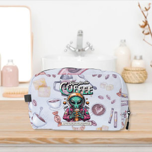 Alien voor de koffie toilettasje