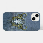 Alien War Mask iPhone Hoesje (Achterkant horizontaal)
