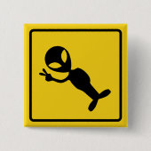 Alien Warning Button (Voorkant)