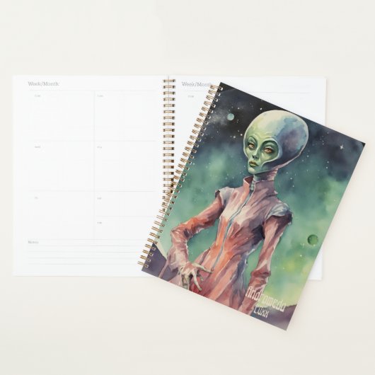 Alien Woman Planner (Display)