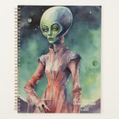Alien Woman Planner (Voorkant)