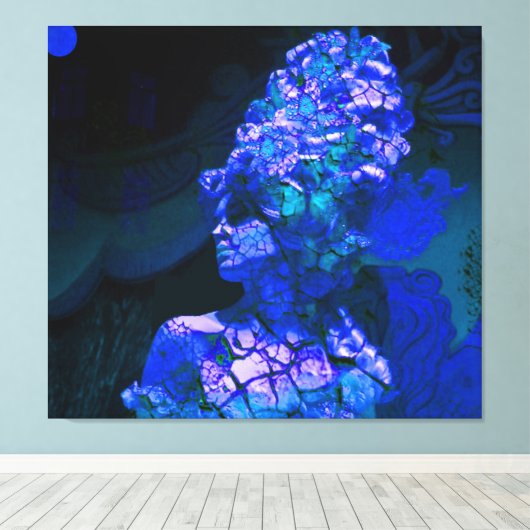Alien World Canvas Afdruk (Insitu (Houten vloer))