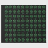 Alien Wrapping Paper Cadeaupapier (Vlak)