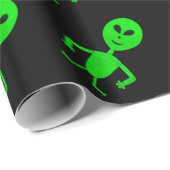 Alien Wrapping Paper Cadeaupapier (Rol Hoek)