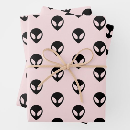 Alien Wrapping-papierlade voor ruimtegebruik, set Inpakpapier Vel (In situ)