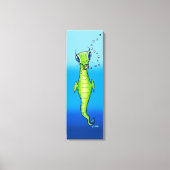 Alien Zee Creature Canvas Afdruk (Voorkant)