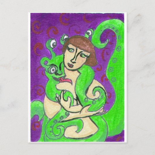 AlienLover Briefkaart (Voorkant)