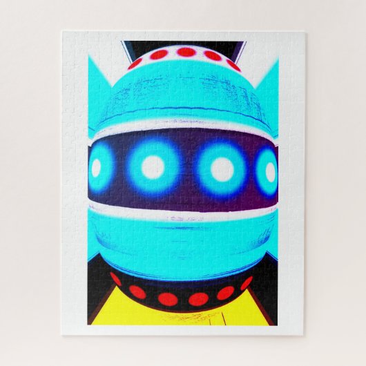Alienrobot Legpuzzel (Verticaal)