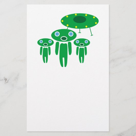 Aliens-aankomst Flyer (Voorkant)