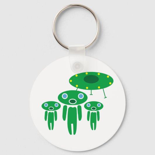 Aliens-aankomst Sleutelhanger (Voorkant)
