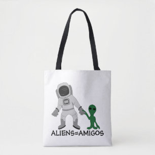 Aliens = Amigos, Astronaut & Buitenaards Draagtas
