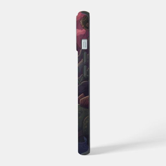 Aliens and Dinosaurs Under Crimson Skies (Côté gauche)