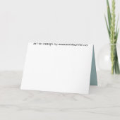 Aliens Art-kaarten Invitatie Aangepaste Halloween- (Achterkant)