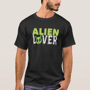 Aliens Astrobioloog Face Alien Exobiologie T-shirt