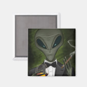 Aliens ayant reçu un aimant de classe (Recto/Verso)
