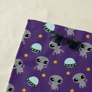 Aliens Beach Towel Strandlaken