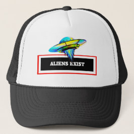 Aliens bestaan trucker pet