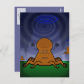 ALIENS! Briefkaart (Voorkant / Achterkant)