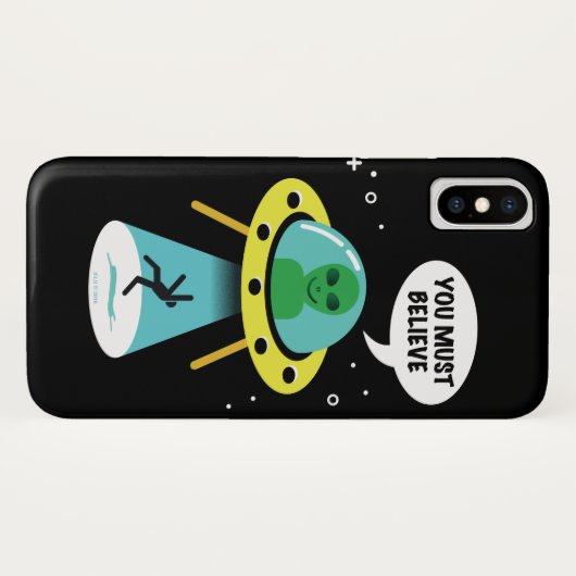 Aliens Case-Mate iPhone Case (Achterkant (horizontaal))